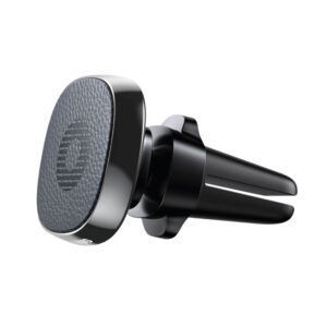 Soporte magnético de salida de aire Baseus Pritivity Series Pro (cuero genuino) Negro