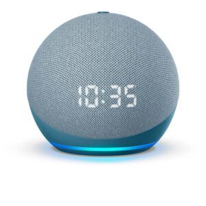Alexa Echo Dot 5Ta gen con reloj dos colores
