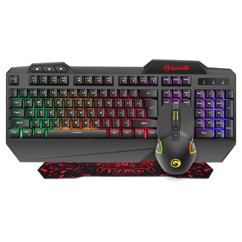 Combo marvo CM306 teclado, mousepad, y mouse
