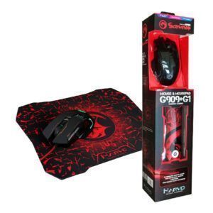 Combo Marvo mouse y mousepad G909L+G1