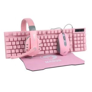Combo teclado, mousepad, headset y mouse CM370