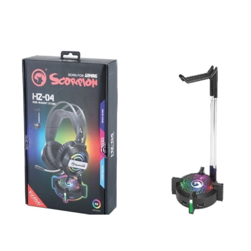 Soporte audífonos gaming marvo