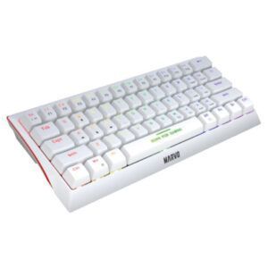 Teclado blanco marvo KG962WH cambios azules