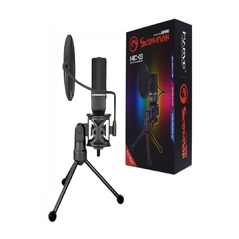 Micrófono gamer MIC-03 marvo