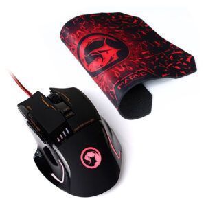 Combo Marvo mouse y mousepad G909L+G1