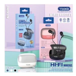 Audífonos yookie BOX202