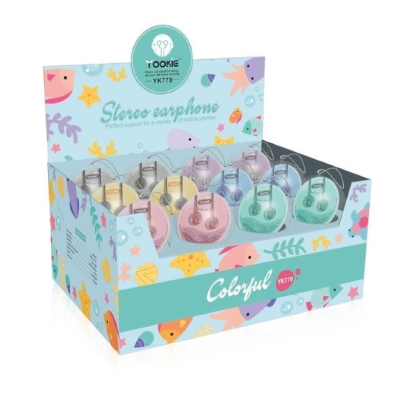 Auriculares caja de 12 YK770