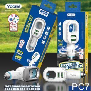 Cargador Vehicular Yookie PC7