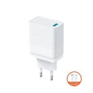 Cargador de pared tipo C, Vidvie 3.0 mAh - 1 USB