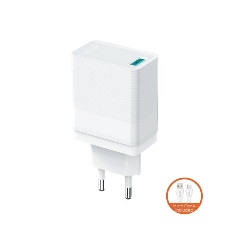 Cargador de pared tipo C, Vidvie 3.0 mAh - 1 USB
