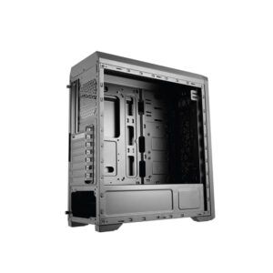 Case Cougar Gamer MX330X Mid-Tower no incluye fuente de poder negro