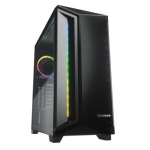Case Cougar Gamer DarkBlader X7 vidrio templado RGB Full-Tower no incluye fuente de poder black