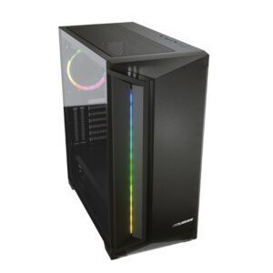 Case Cougar Gamer DarkBlader X7 vidrio templado RGB Full-Tower no incluye fuente de poder black