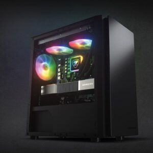 Case Cougar Gamer Purity Mini-Tower no incluye fuente de poder negro