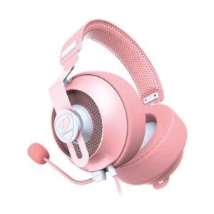 Audífono con micrófono Cougar Phontum S pink 3.5mm