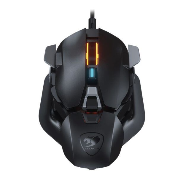 Mouse gamer Cougar Dualblader RGB USB desmontable ambidiestro