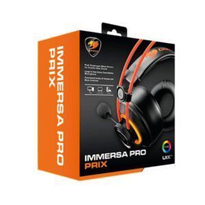 Audífono con micrófono Cougar Immersa PRO Prix RGB USB