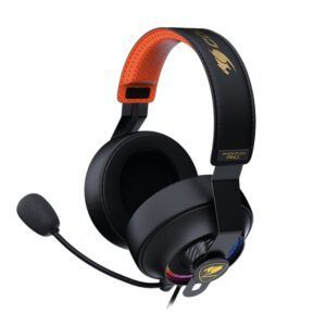 Audífono con micrófono Cougar Phontum PRO PRIX RGB USB