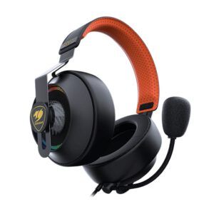 Audífono con micrófono Cougar Phontum PRO PRIX RGB USB