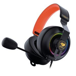 Audífono con micrófono Cougar Phontum PRO PRIX RGB USB