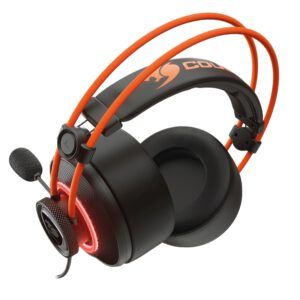 Audífono con micrófono Cougar Immersa PRO Prix RGB USB