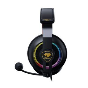 Audífono con micrófono Cougar Phontum PRO PRIX RGB USB