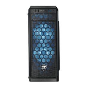 Case Cougar Gamer MX330-G AIR vidrio templado Mid-Tower no incluye fuente de poder black