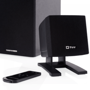 Parlante Thonet & Vander 2.1 Spiel cinema 25 watts bluetooth 3.5mm S/PDIF negro