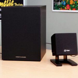 Parlante Thonet & Vander 2.1 Spiel cinema 25 watts bluetooth 3.5mm S/PDIF negro