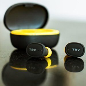 Audífono con micrófono Thonet & Vander Earbuds Bohne TWS bluetooth schwarz