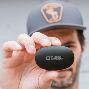 Audífono con micrófono Thonet & Vander Earbuds Bohne TWS bluetooth schwarz