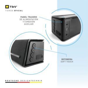 Barra de sonido Thonet & Vander mini Balken 42 watts TWS bluetooth 3.5mm S/PDIF portátil