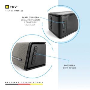 Barra de sonido Thonet & Vander mini Holm TWS bluetooth 3.5mm portátil