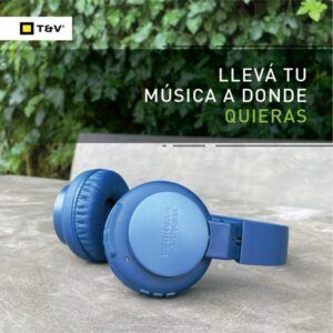 Audífono con micrófono Thonet & Vander Dauer inalámbrico - 3.5 mm blau