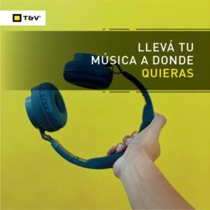 Audífono con micrófono Thonet & Vander Dauer inalámbrico - 3.5 mm blau