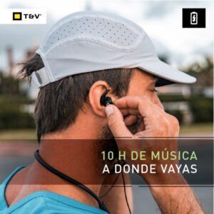 Audífono con micrófono Thonet & Vander VR100 Neckband bluetooth