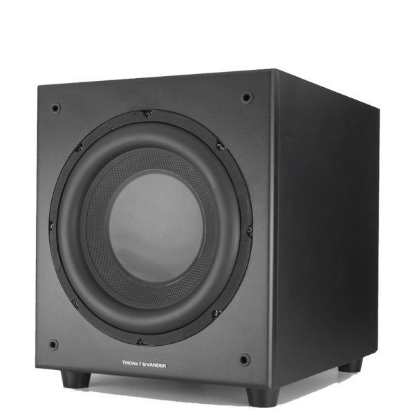 Subwoofer Thonet & Vander SW10 100 watts RCA stereo 3.5mm line level negro