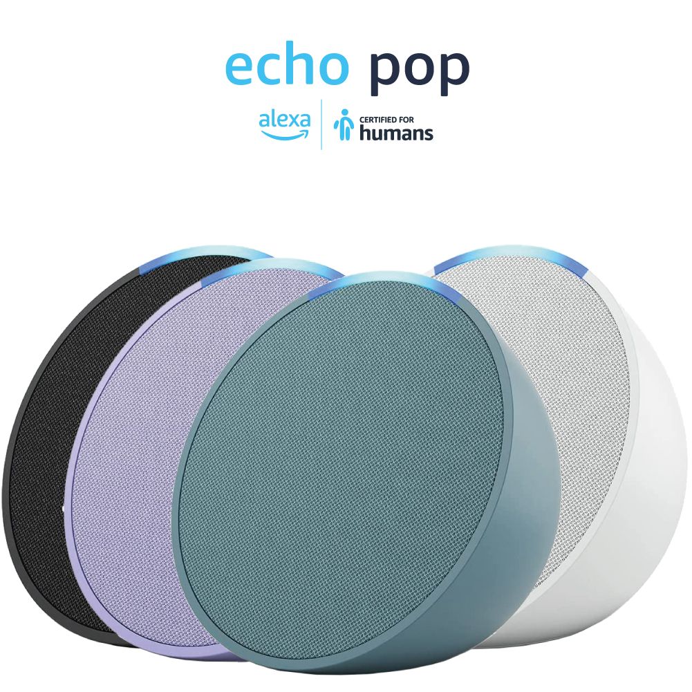 Parlante Inteligente Alexa Echo POP 1era Generación