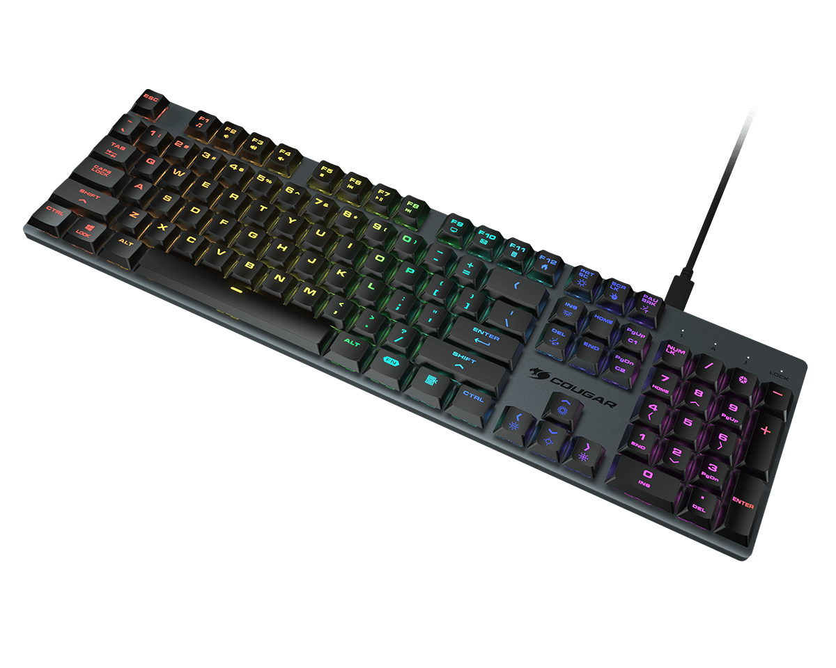TECLADO MECANICO GAMER COUGAR LUXLIM
