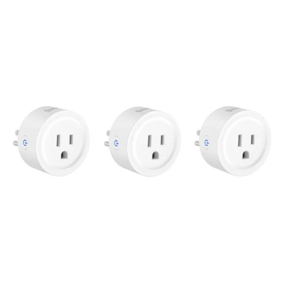 PAQUETE DE 3 TOMACORRIENTES WIFI STEREN