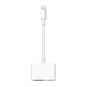 ADAPTADOR LIGHTNING A AV DIGITAL Y HDMI HEMBRAS  APPLE