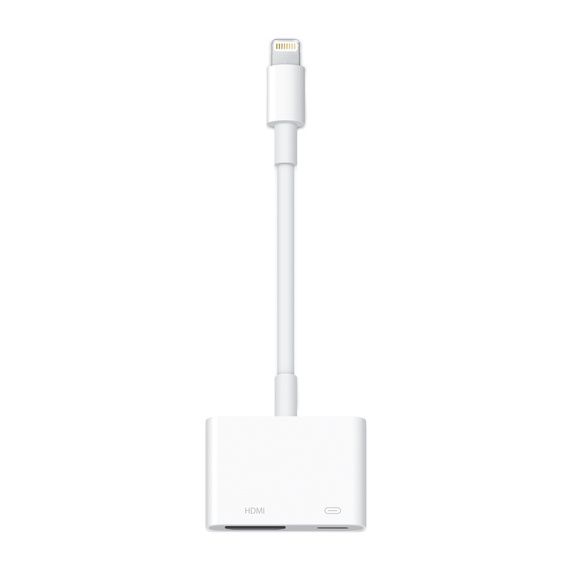 ADAPTADOR LIGHTNING A AV DIGITAL Y HDMI HEMBRAS  APPLE