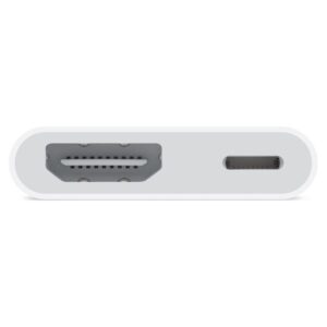 ADAPTADOR LIGHTNING A AV DIGITAL Y HDMI HEMBRAS  APPLE