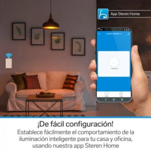 INTERRUPTOR (TOUCH) "SIMPLE" WiFi DE PARED. "CON NEUTRO" STEREN