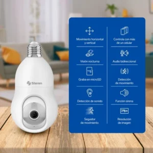 CAMARA DE SEGURIDAD ROBOTIZADA PARA SOCKET STEREN