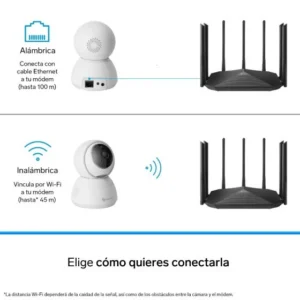 CAMARA INTERIOR WIFI CON MONITOREO POR INTERNET STEREN