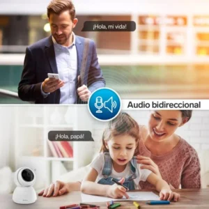CAMARA INTERIOR WIFI CON MONITOREO POR INTERNET STEREN