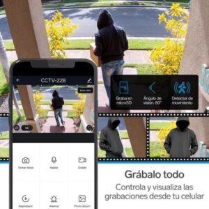 CAMARA EXTERIOR WIFI/ETHERNET STEREN