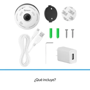 CAMARA INTERIOR WI-FI HD VISIÓN 360 STEREN