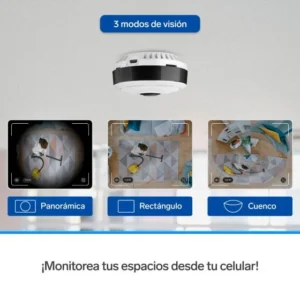 CAMARA INTERIOR WI-FI HD VISIÓN 360 STEREN